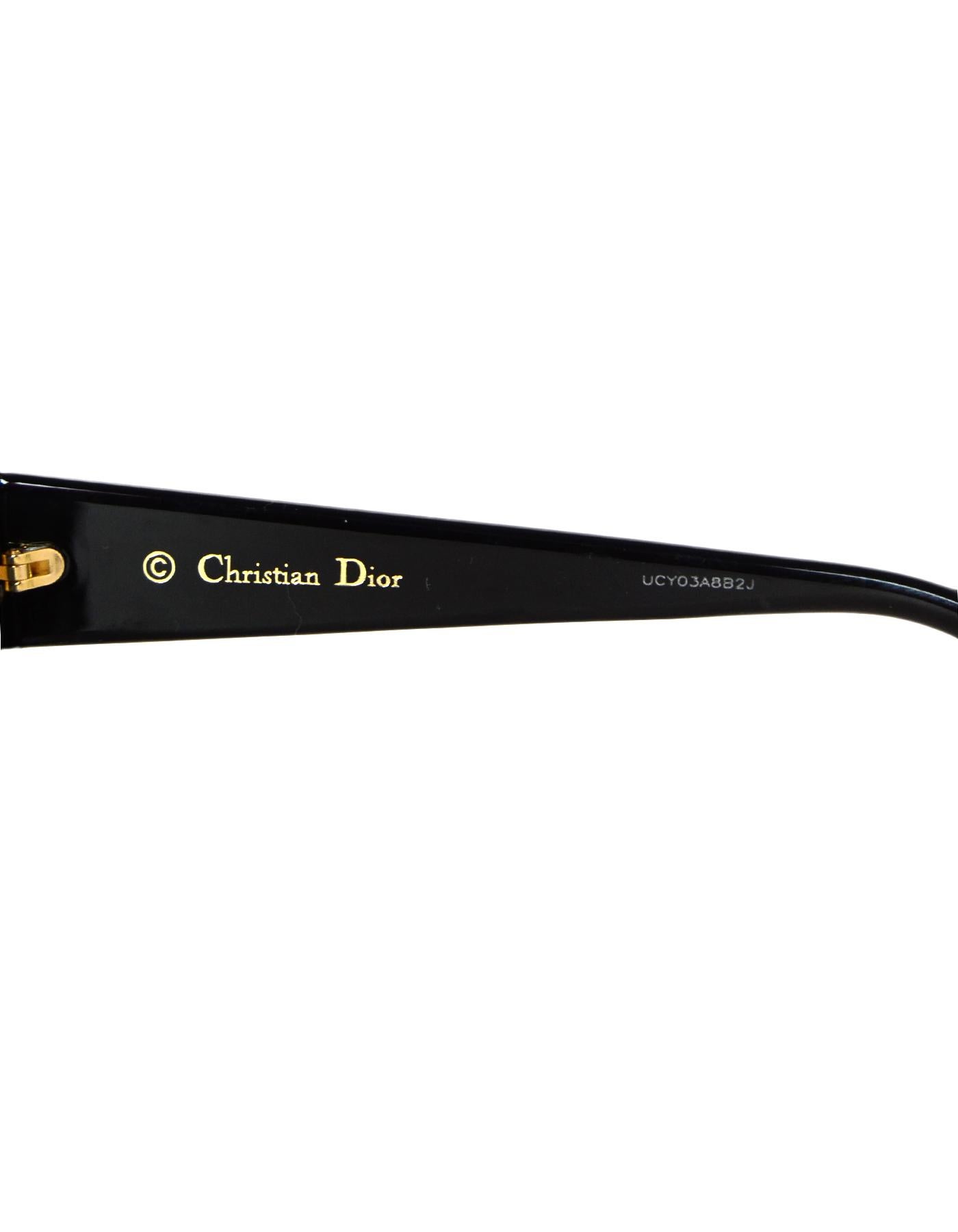 Dior Black DIORCLUB2 J'ADIOR Visor Sunglasses W/ Case 2