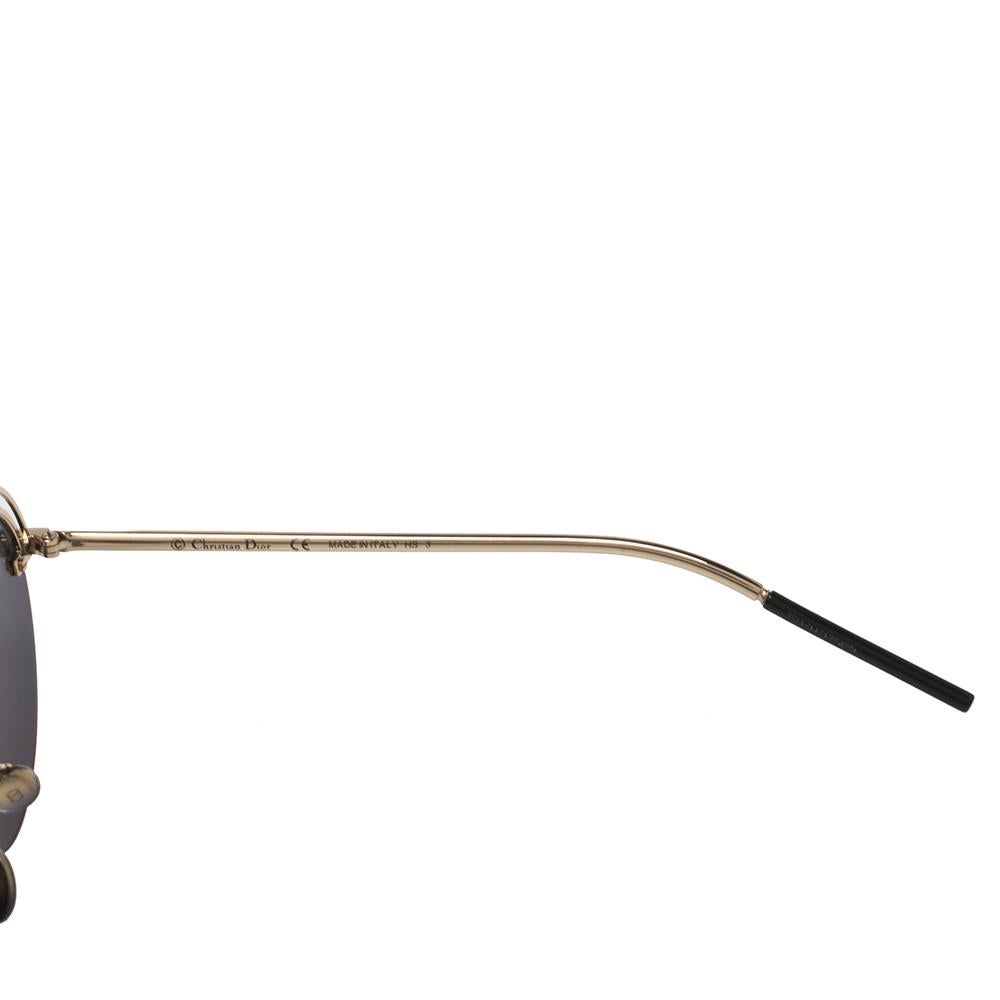 Dior Black DiorEvolution Pilot Aviators Sunglasses In Excellent Condition In Dubai, Al Qouz 2