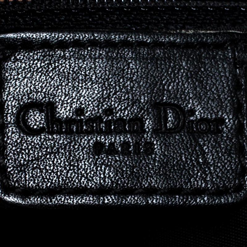 Dior Black Diorissimo Canvas Multi Pocket Shoulder Bag 6
