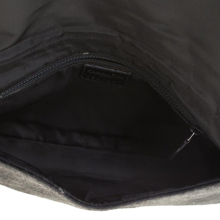 Dior Black Embellished Calfhair Maris Pearl Shoulder Bag For Sale at ...
