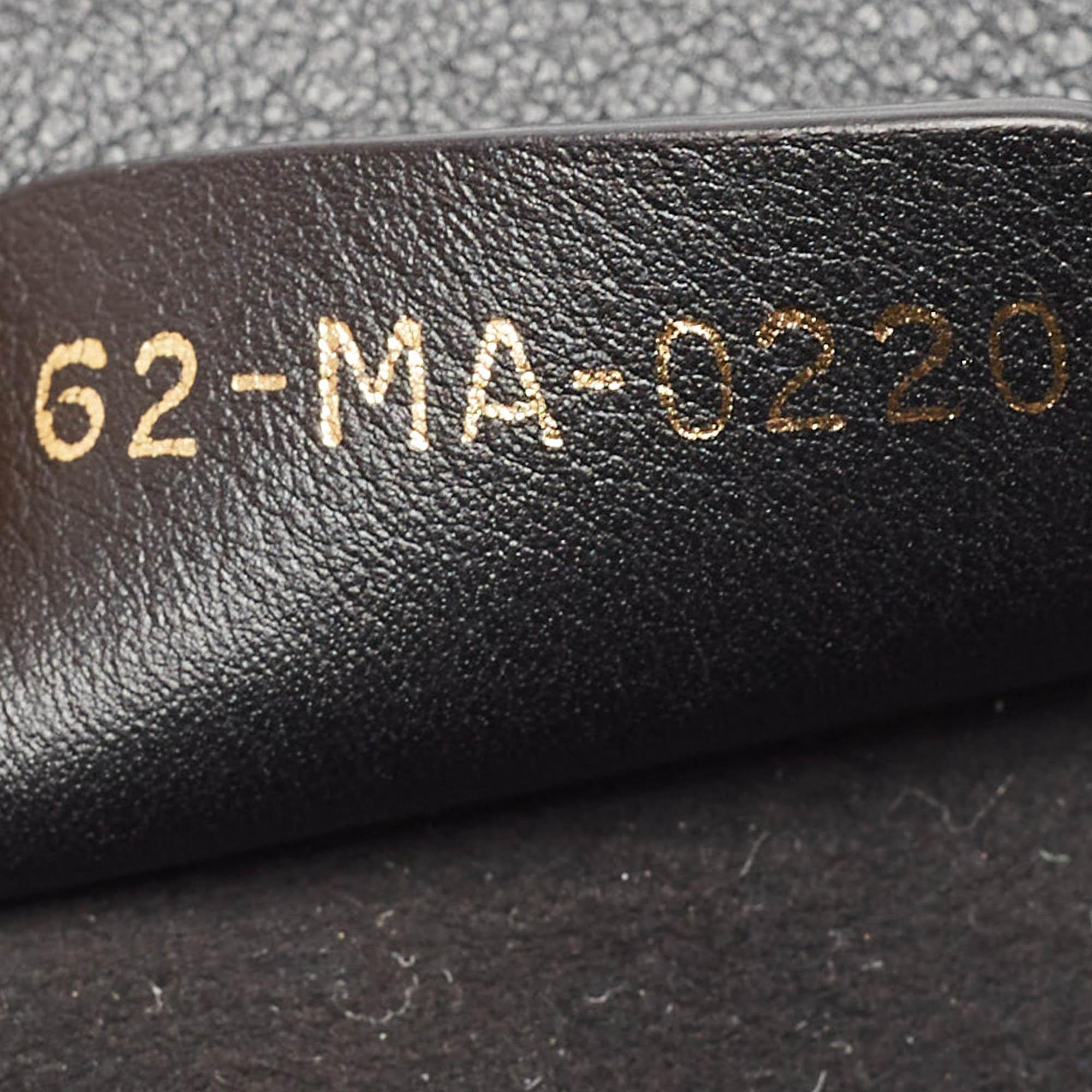 Dior Black Embossed Leather Medium Book Tote For Sale 5