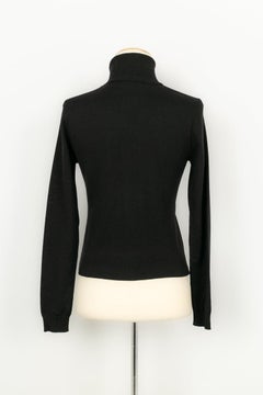 Dior Black Embroidered Sweater