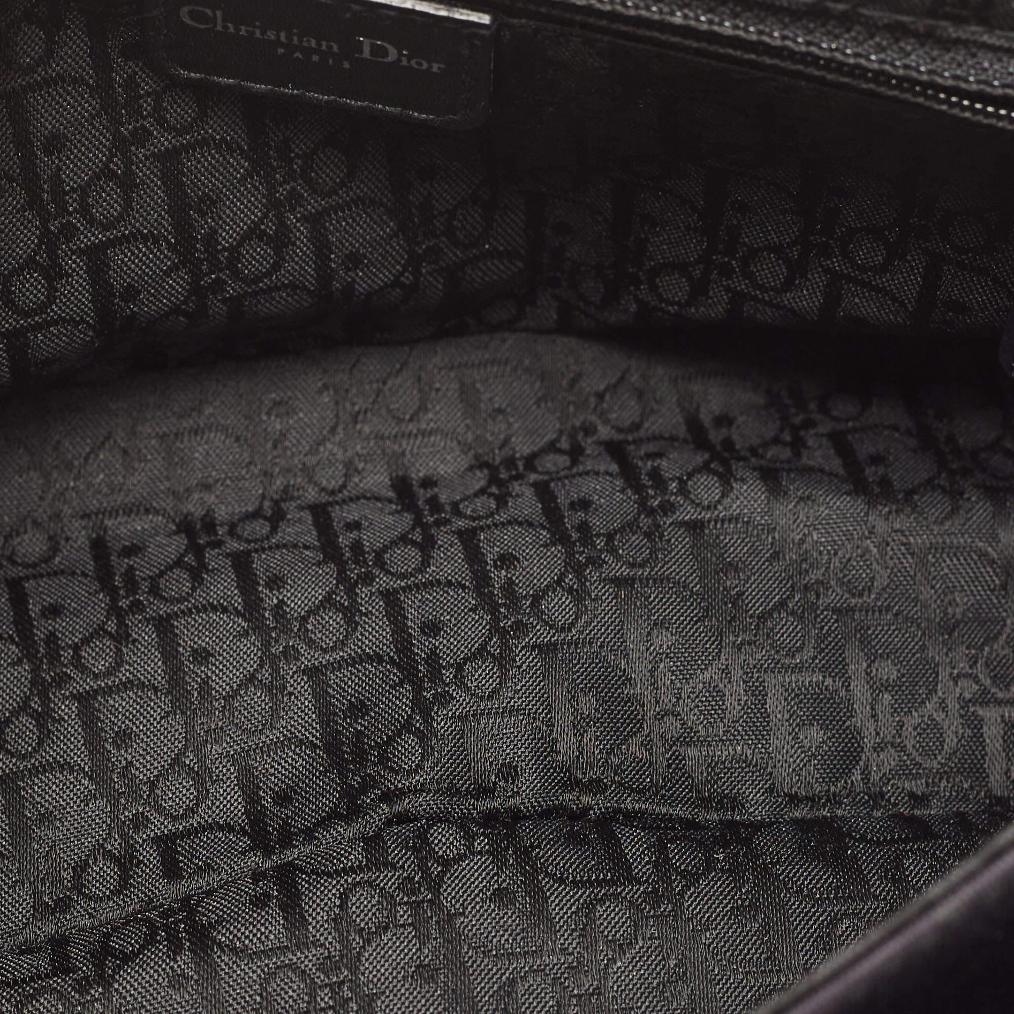 Dior Black Fabric Hardcore Shoulder Bag 5