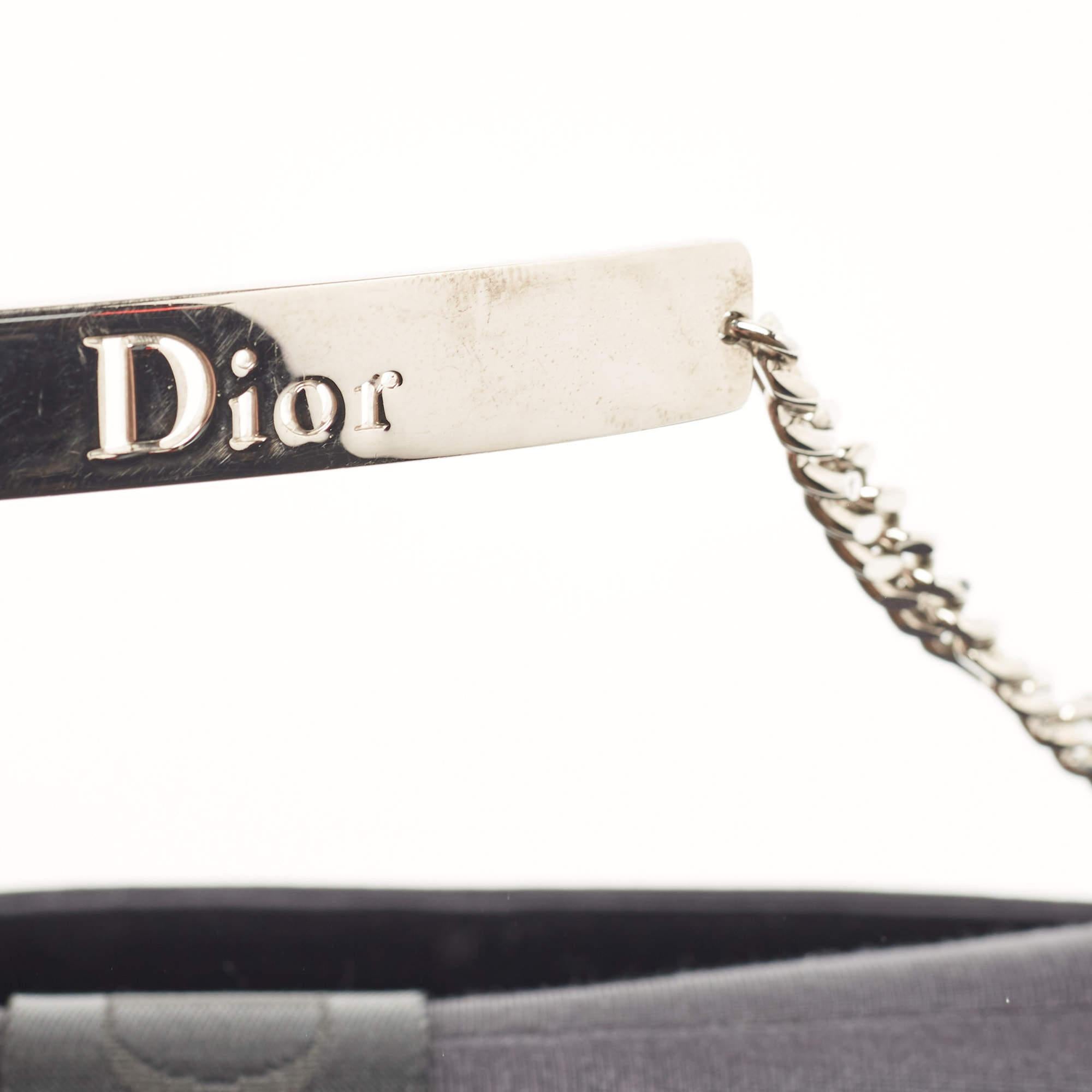 Dior Black Fabric Hardcore Shoulder Bag 4