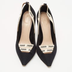 Dior, tessuto nero, J'adior, punta di diamante, taglia 39