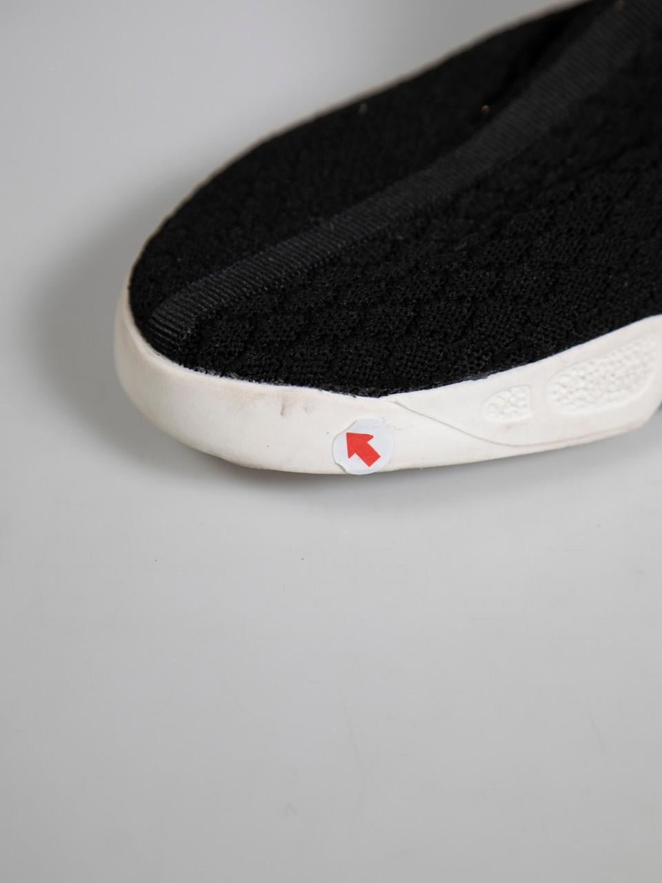 Dior Schwarze Fusion Technical Knit-Turnschuhe Größe IT 39 im Angebot 6