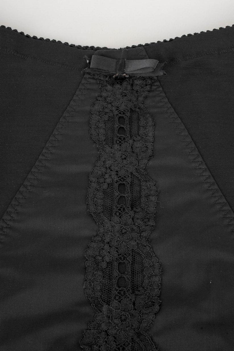 Women's Dior Black Garter Belt / Girdle