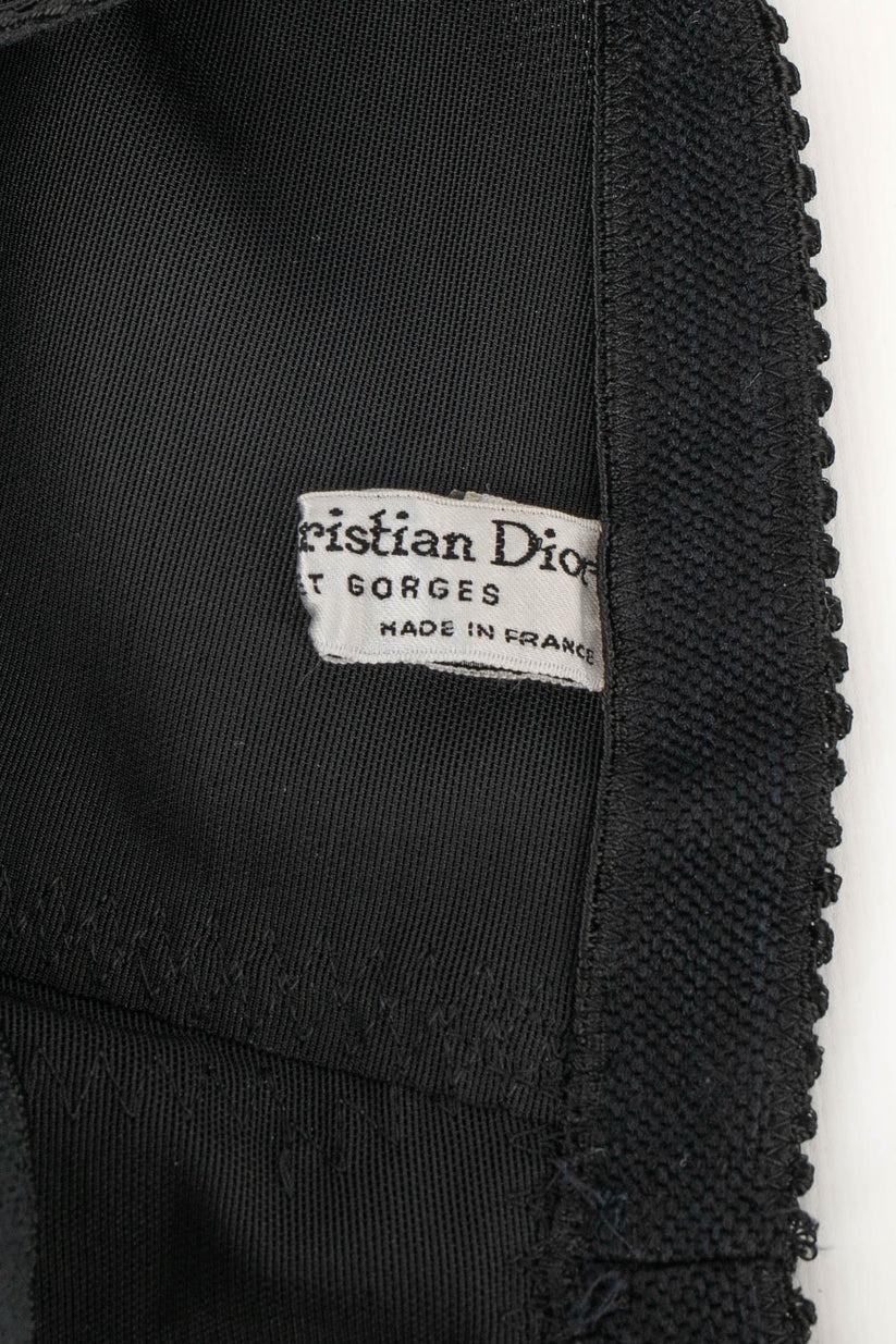Dior Black Garter Belt / Girdle 4