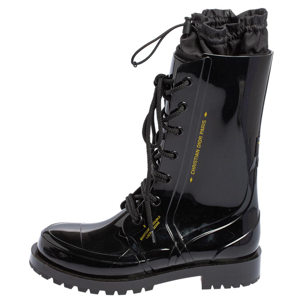 Dior camp rubber store ankle boot price