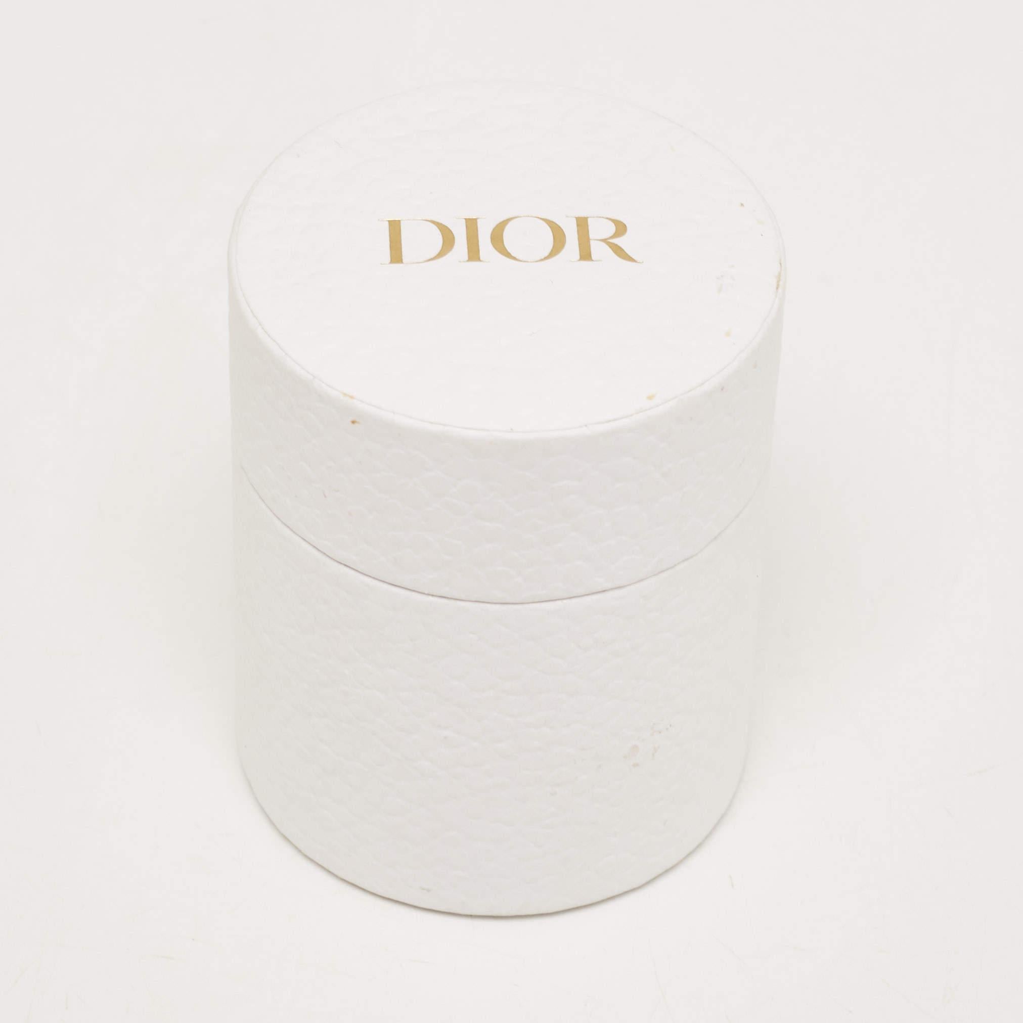 Écharpe Dior Mizza Mitzah en soie imprimée léopard noir/doré en vente 1