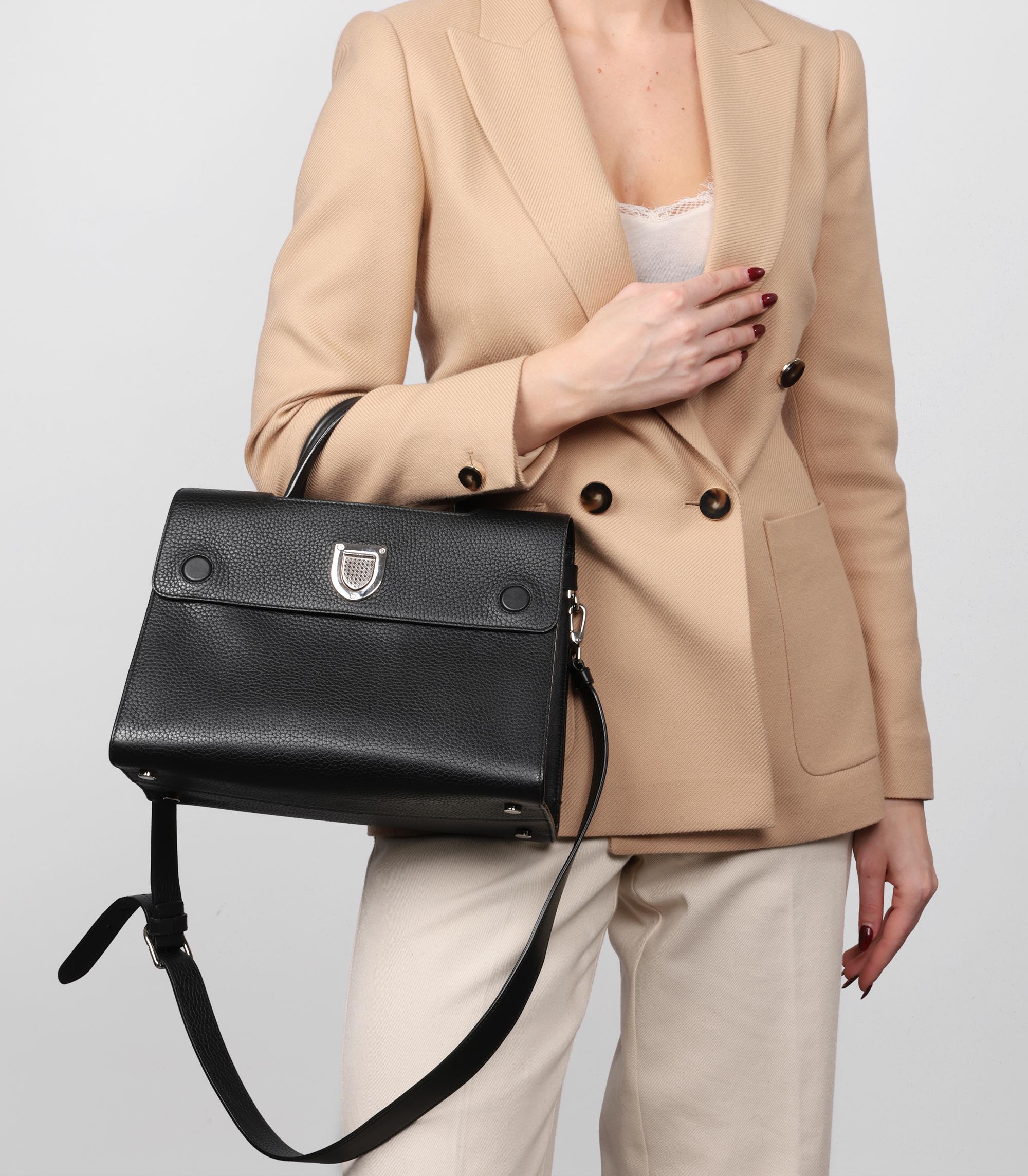 Christian Dior Black Grained Calfskin Leather Diorever Flap Tote

Product Details
Xupes Ref: HB5475
Brand: Christian Dior
Model: Diorever Flap Tote
Type: Tote, Shoulder
Age: 2018
Accompanied By: Christian Dior Dust Bag, Shoulder Strap, Authenticity