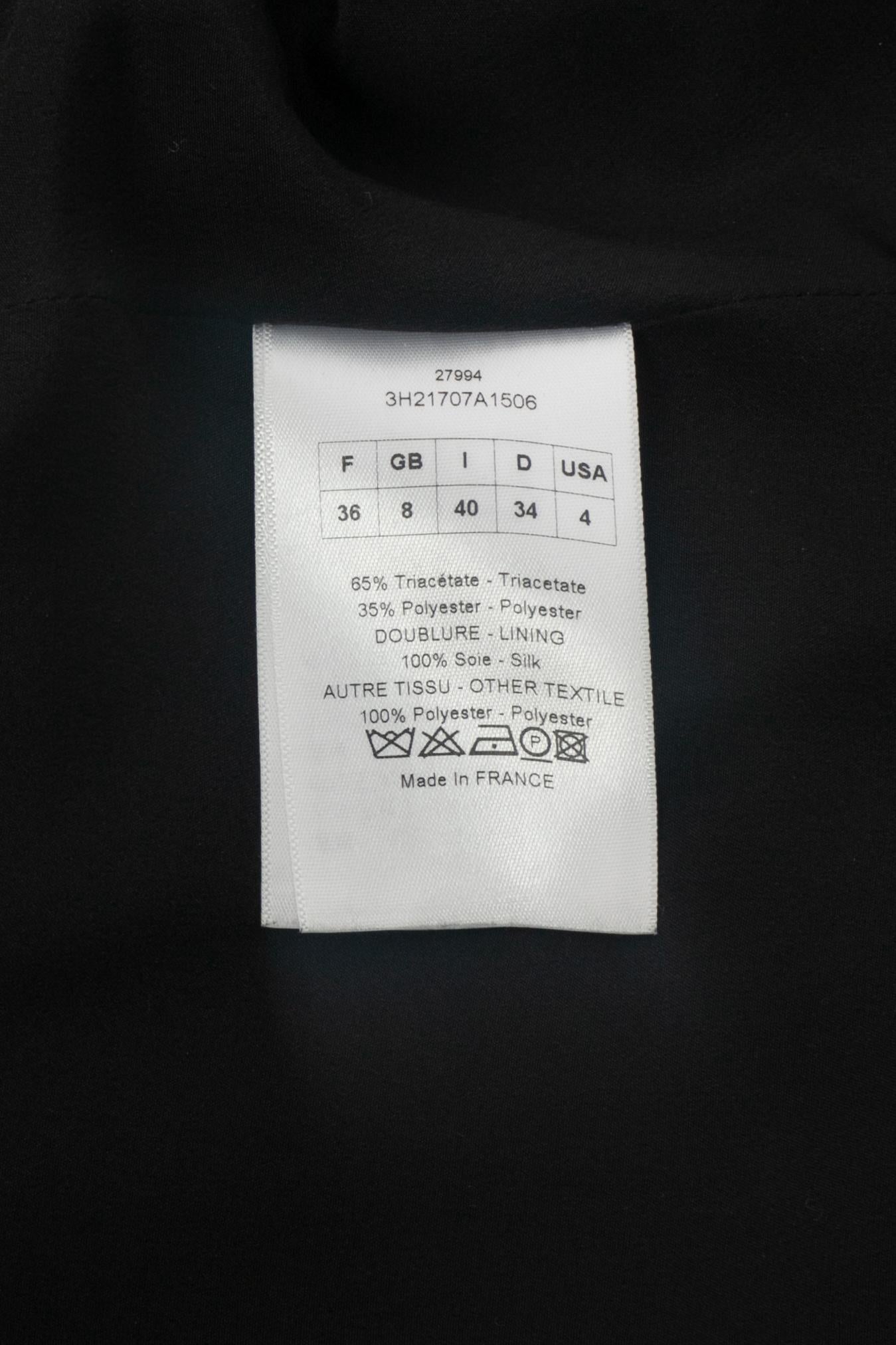 Giacca nera Dior in vendita 6