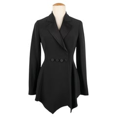 Dior Black Jacket with a Satin Lapel