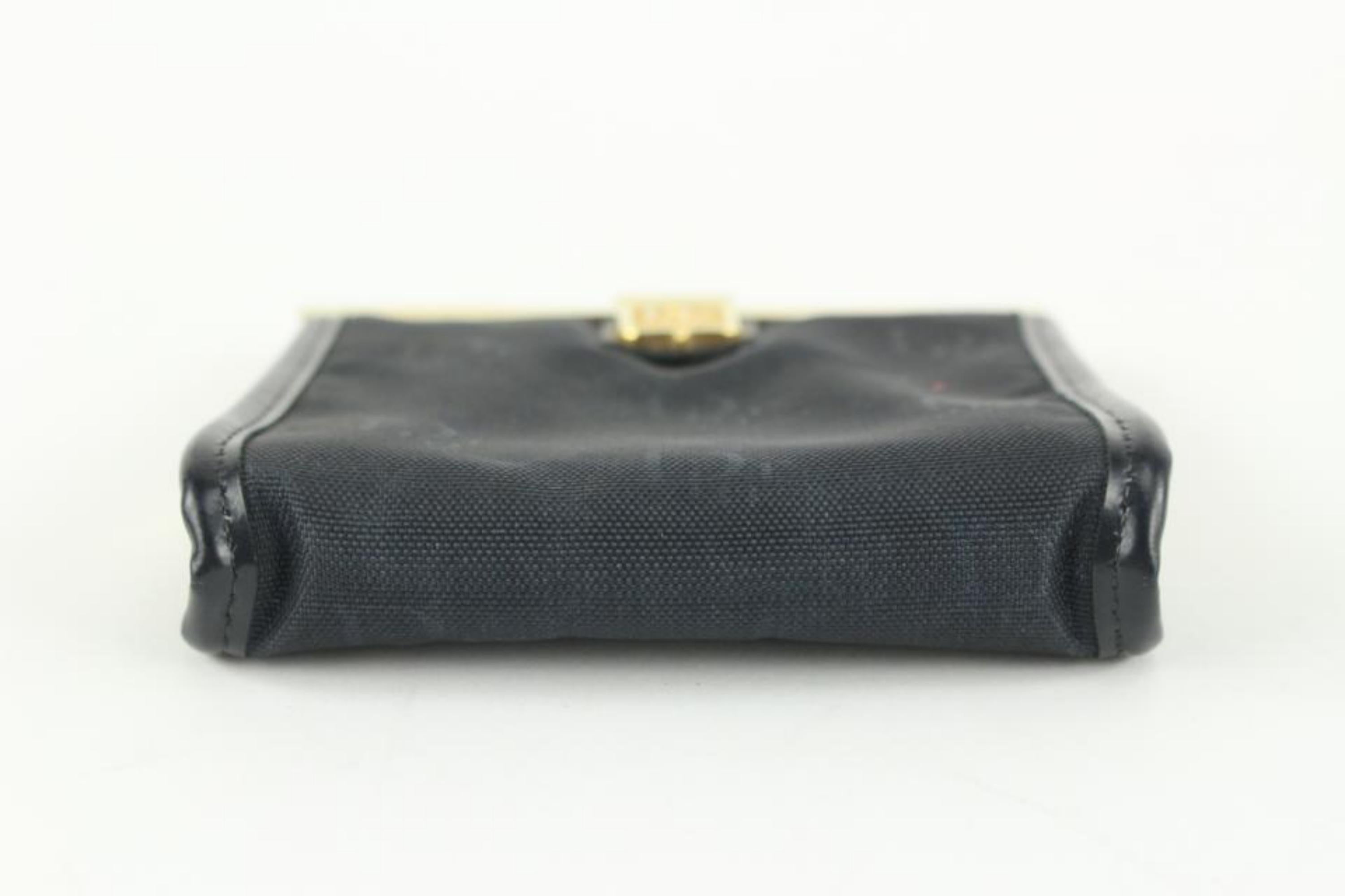 Dior Black Kisslock Coin Pouch 7DR1209 3