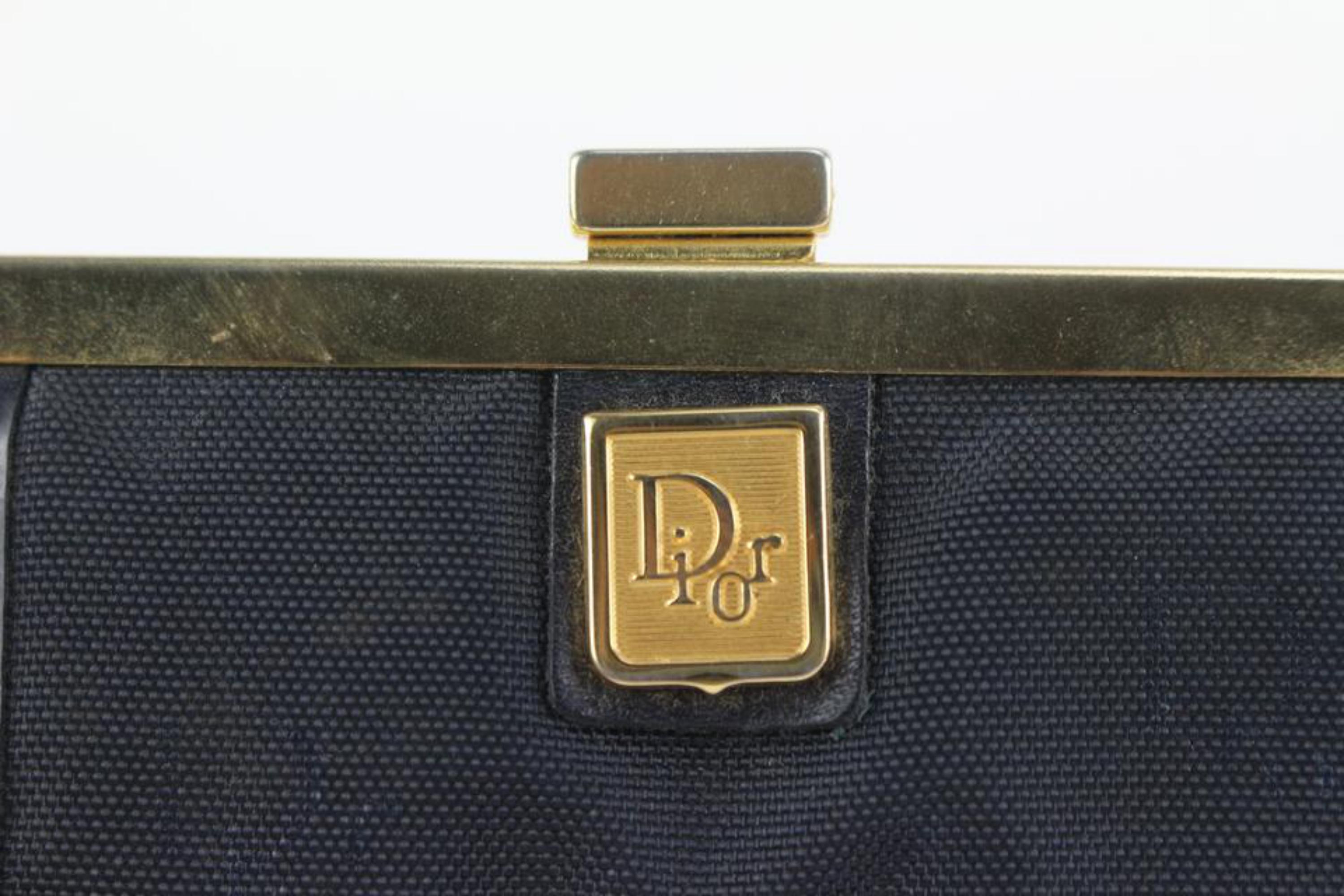 Dior Black Kisslock Coin Pouch 7DR1209 5