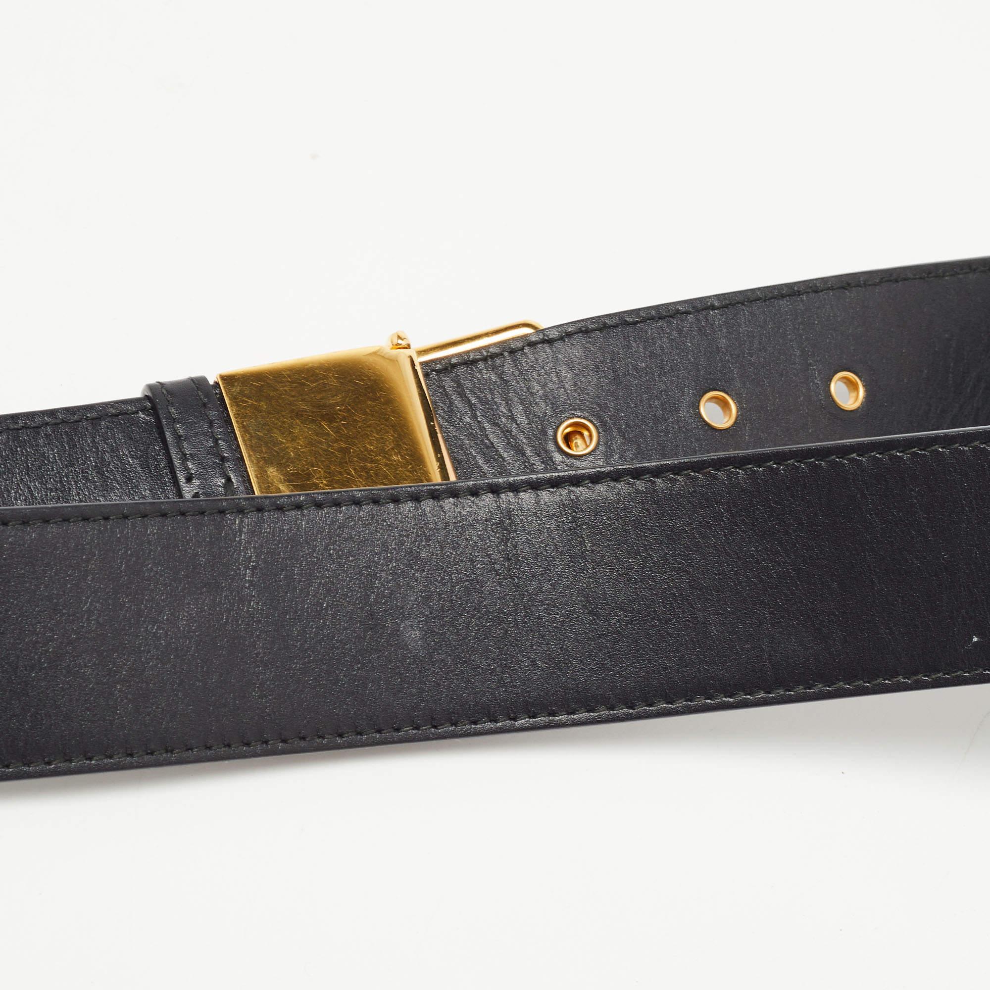 Dior Black Leather 30 Montaigne Box Bag 9