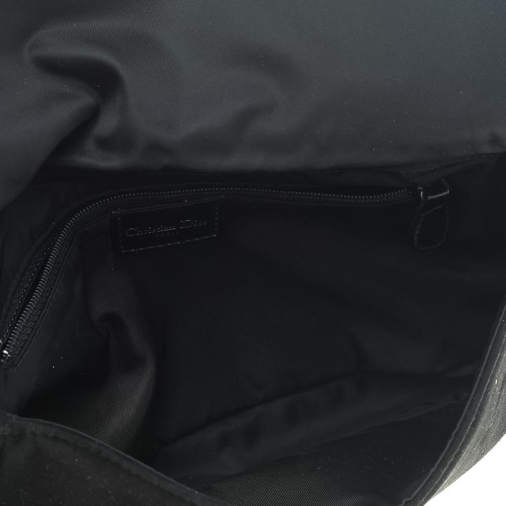Dior Black Leather And Suede Malice Shoulder Bag 3