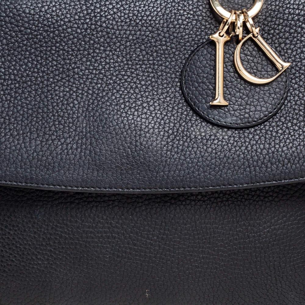 Dior Black Leather Be Dior Shoulder Bag 6