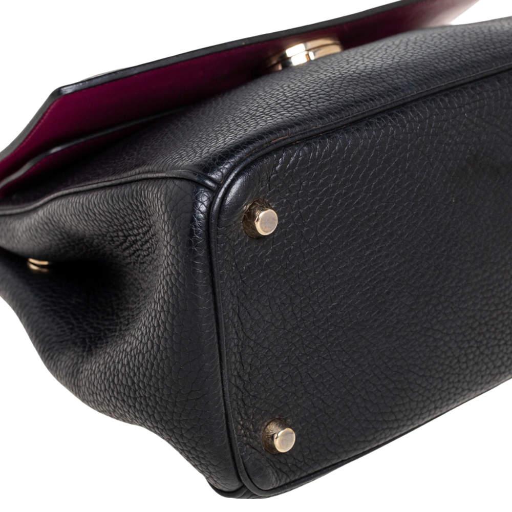 Dior Black Leather Be Dior Shoulder Bag 3