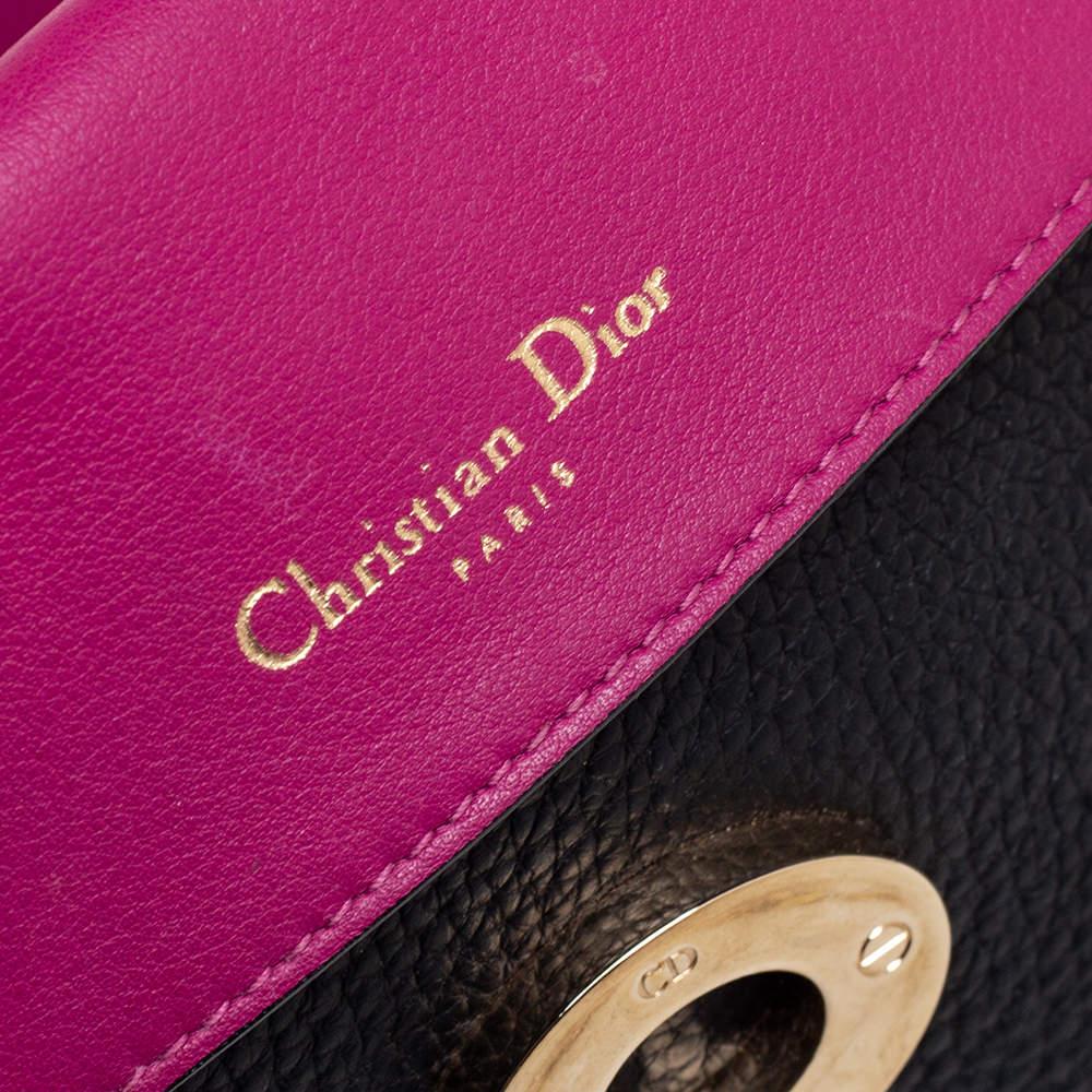 Dior Black Leather Be Dior Shoulder Bag 5