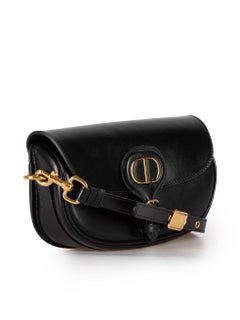 Dior Black Leather Bobby East-West Shoulder Bag