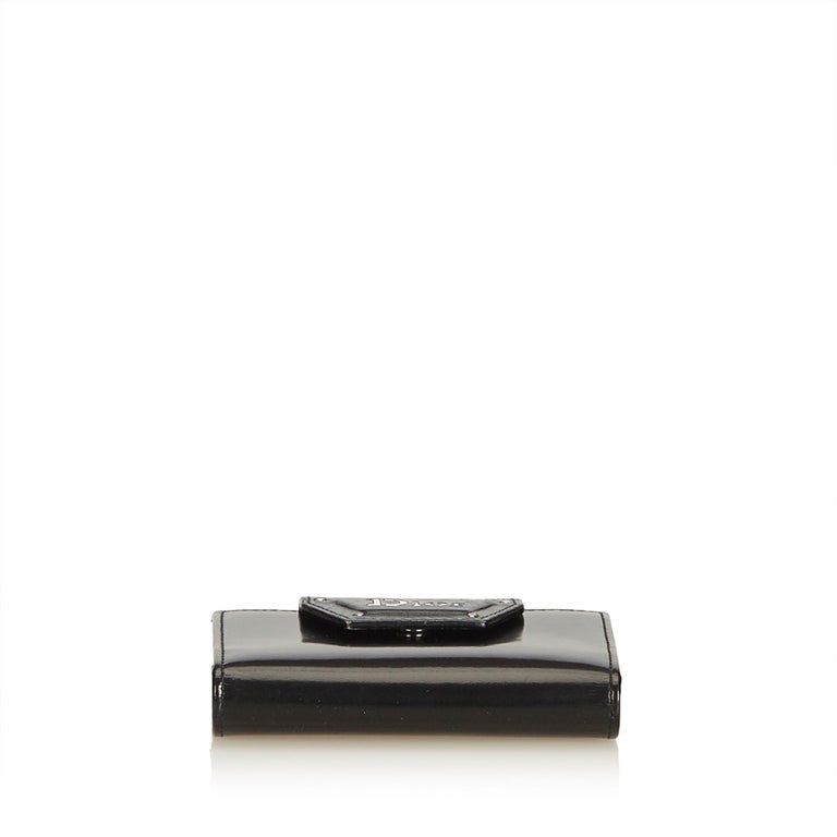 Dior Black Leather Business Card Holder France at 1stDibs dior