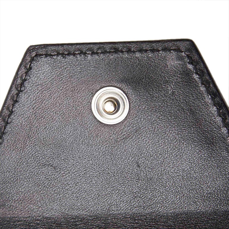 Dior Black Leather Business Card Holder France at 1stDibs dior