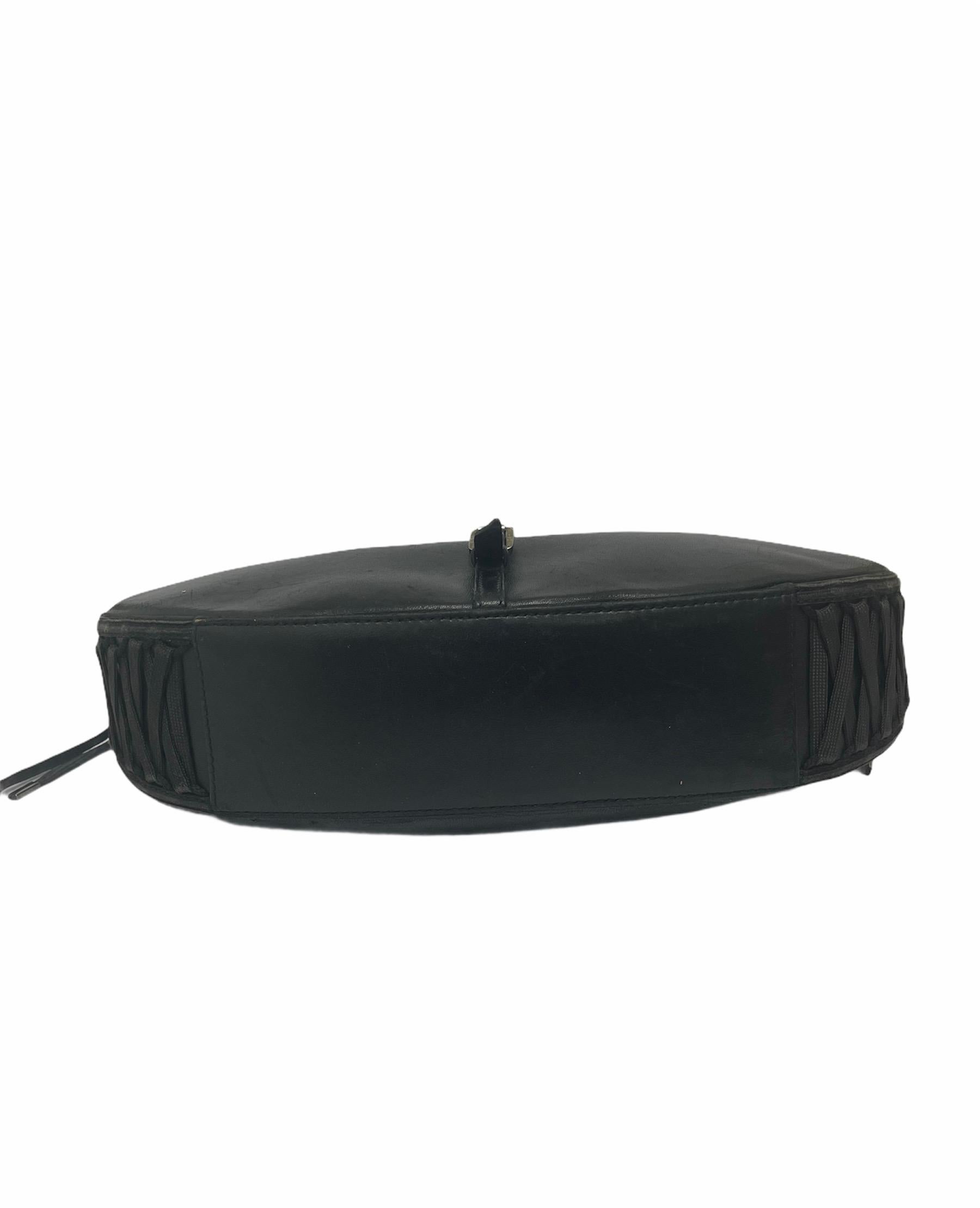Dior Black Leather Corset Bag 1
