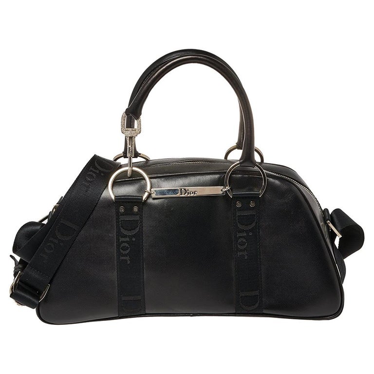 Leather bowling bag Dior Black in Leather - 23095598