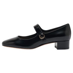 Dior Black Leather D-Doll Pumps Size 38.5