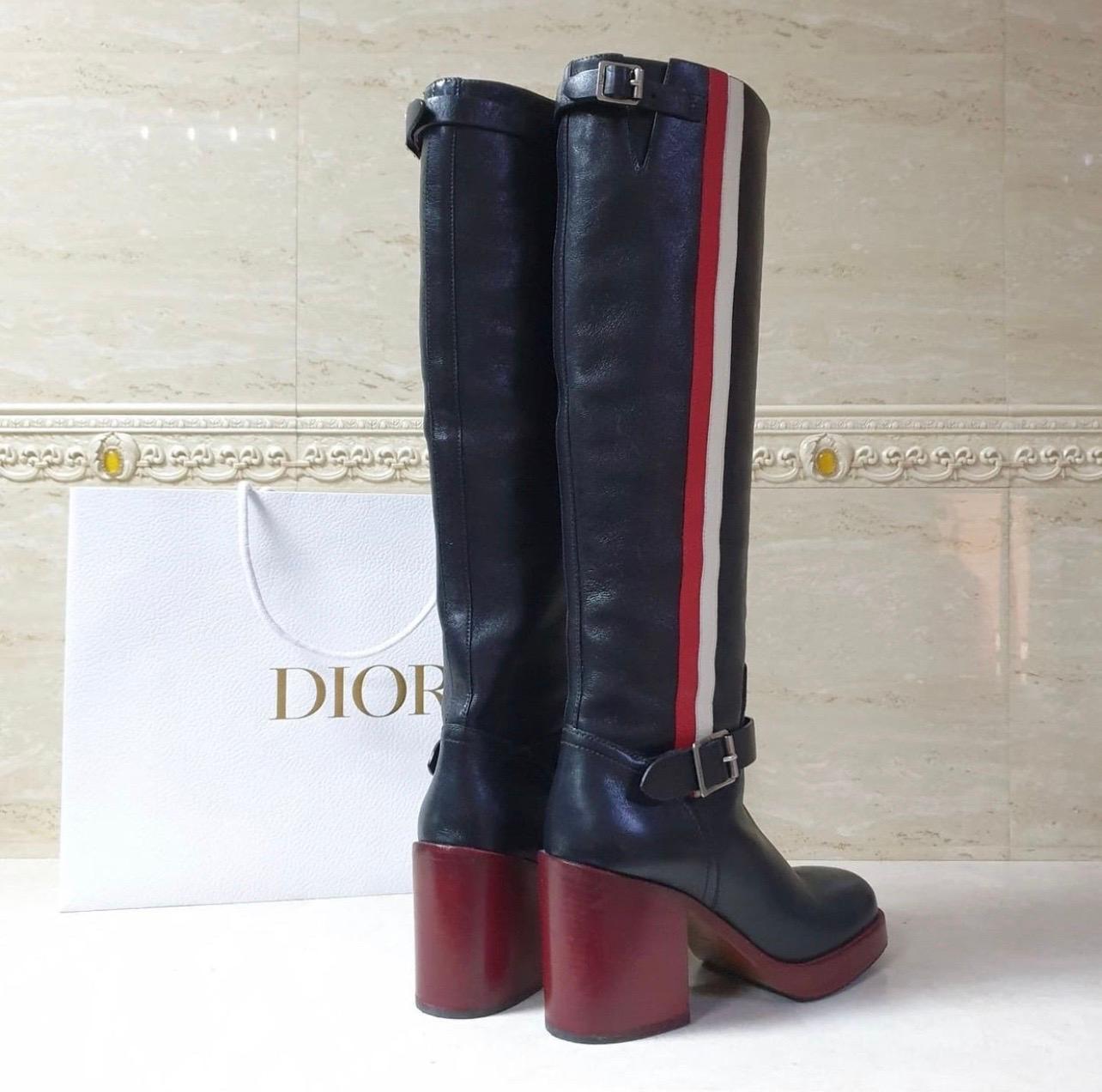dior tall boots