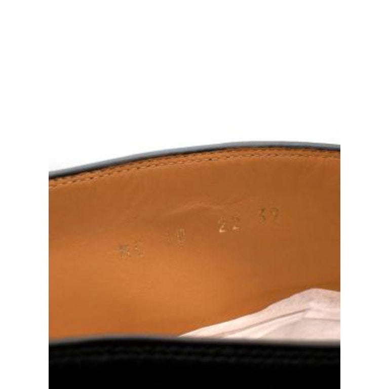 Dior Black Leather Empreinte Knee Boots For Sale at 1stDibs