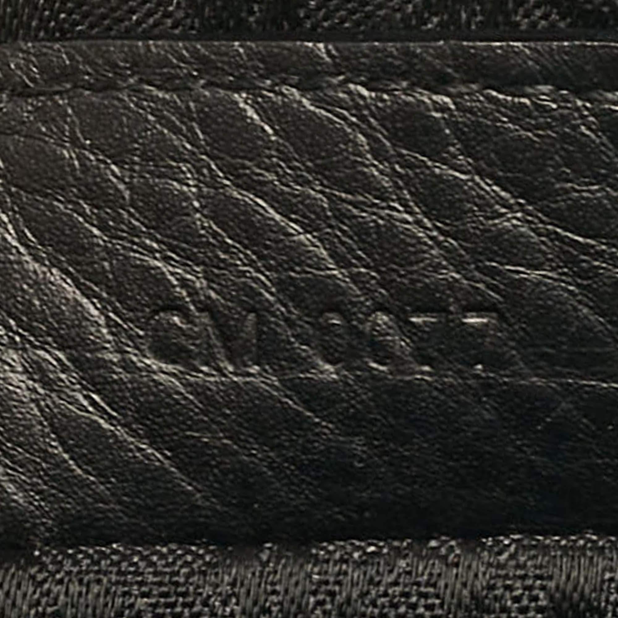 Dior Black Leather Ethnic Clutch Bag 4