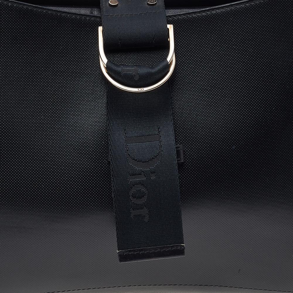 Dior Black Leather Hardcore Shoulder Bag 6
