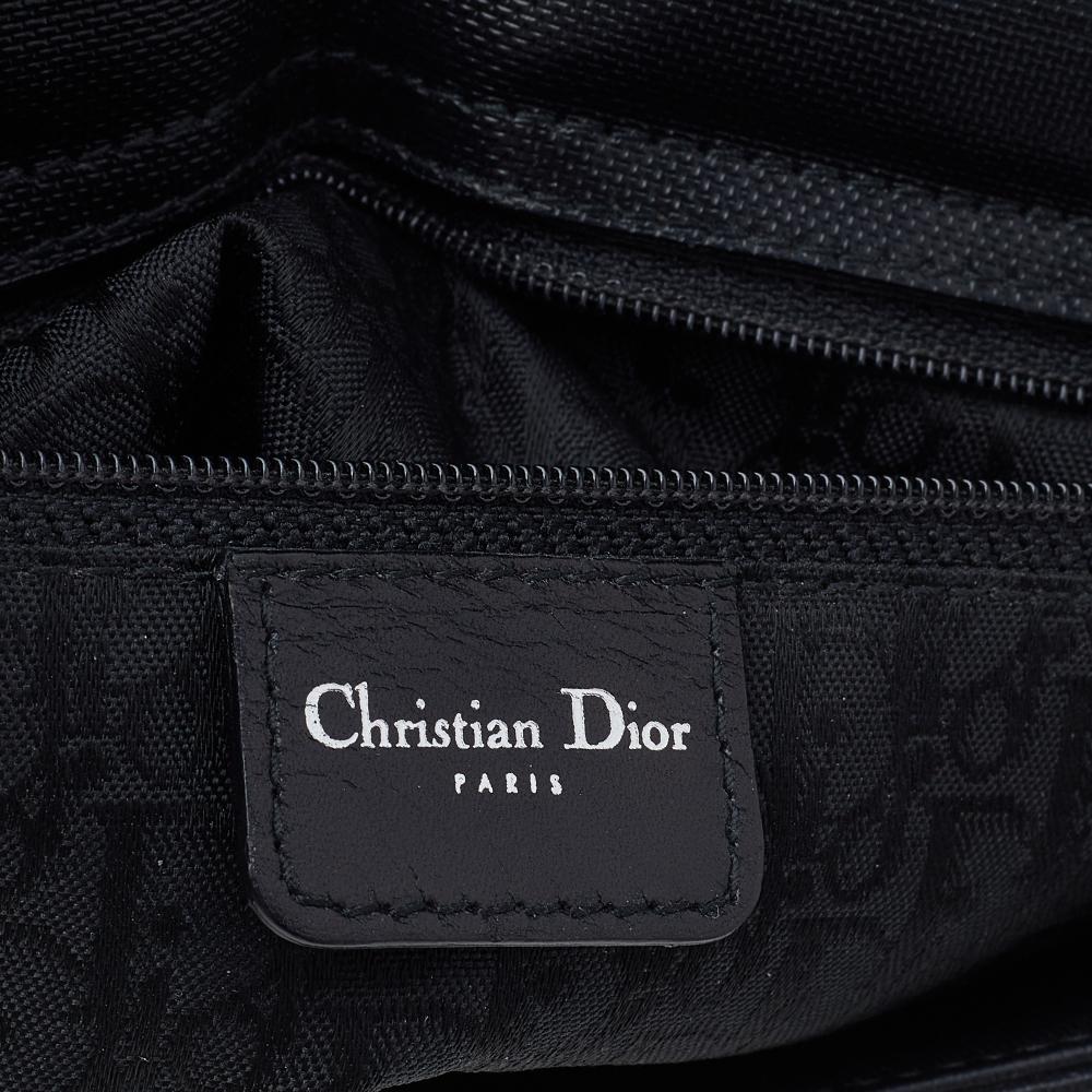 Dior Black Leather Hardcore Shoulder Bag 2
