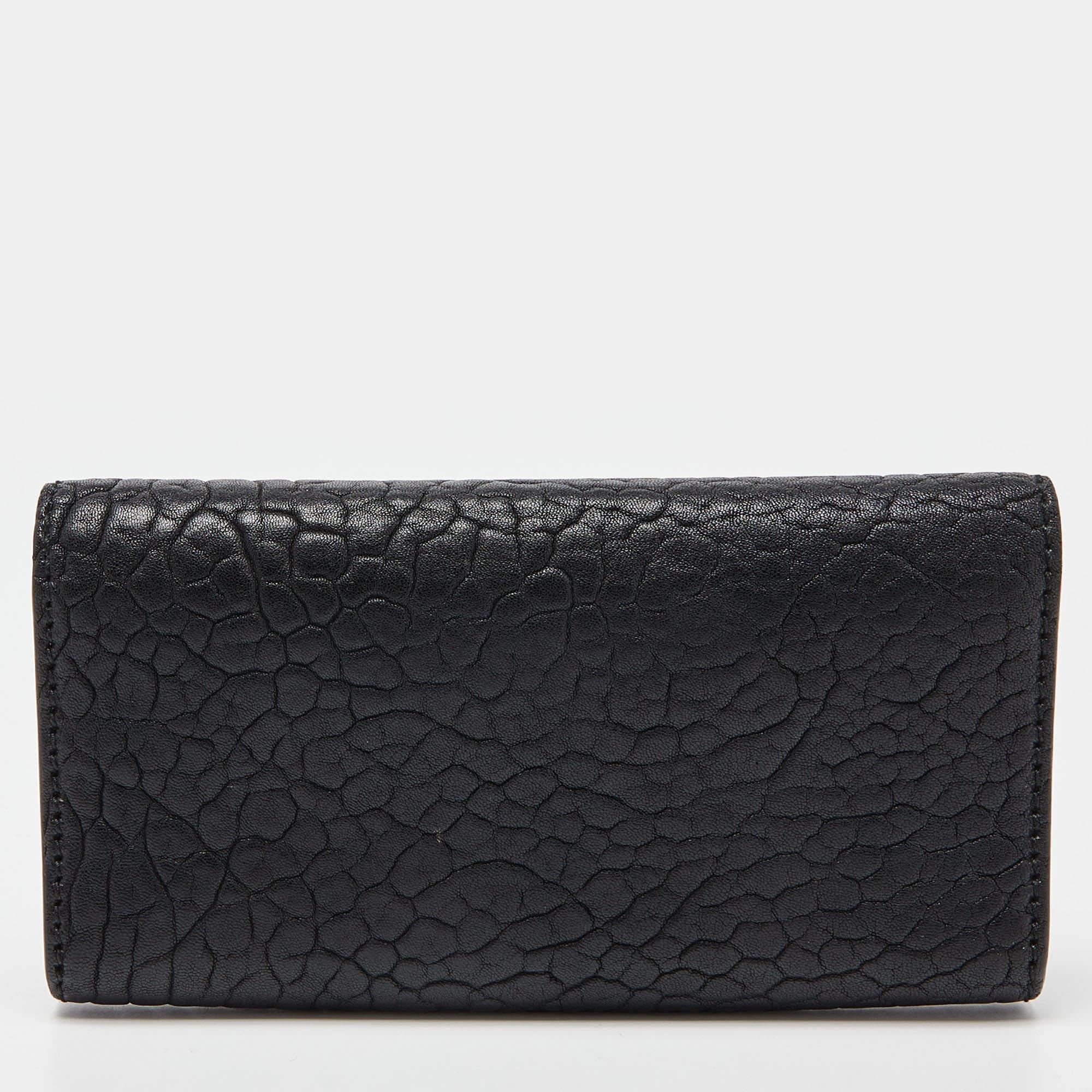 Dior Black Leather J'Adior Croisiere Wallet on Chain 1