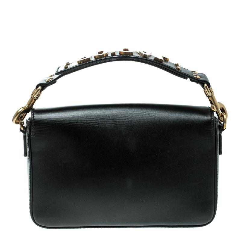 Dior Black Leather J'adior Flap Bag im Zustand „Gut“ in Dubai, Al Qouz 2