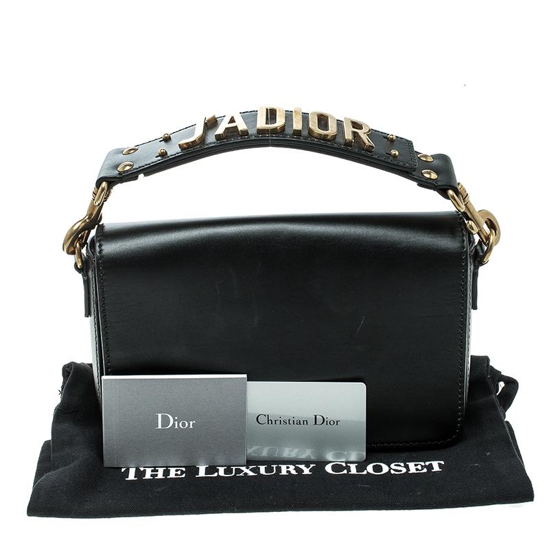 Dior Black Leather J'adior Flap Bag 3