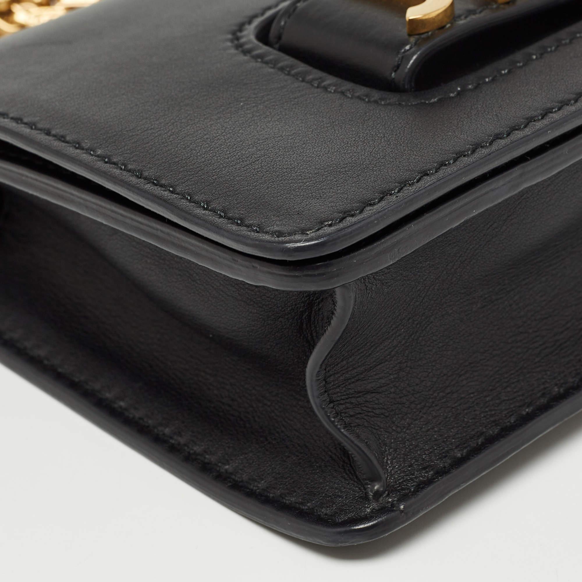 Dior Black Leather J’adior Flap Shoulder Bag 2