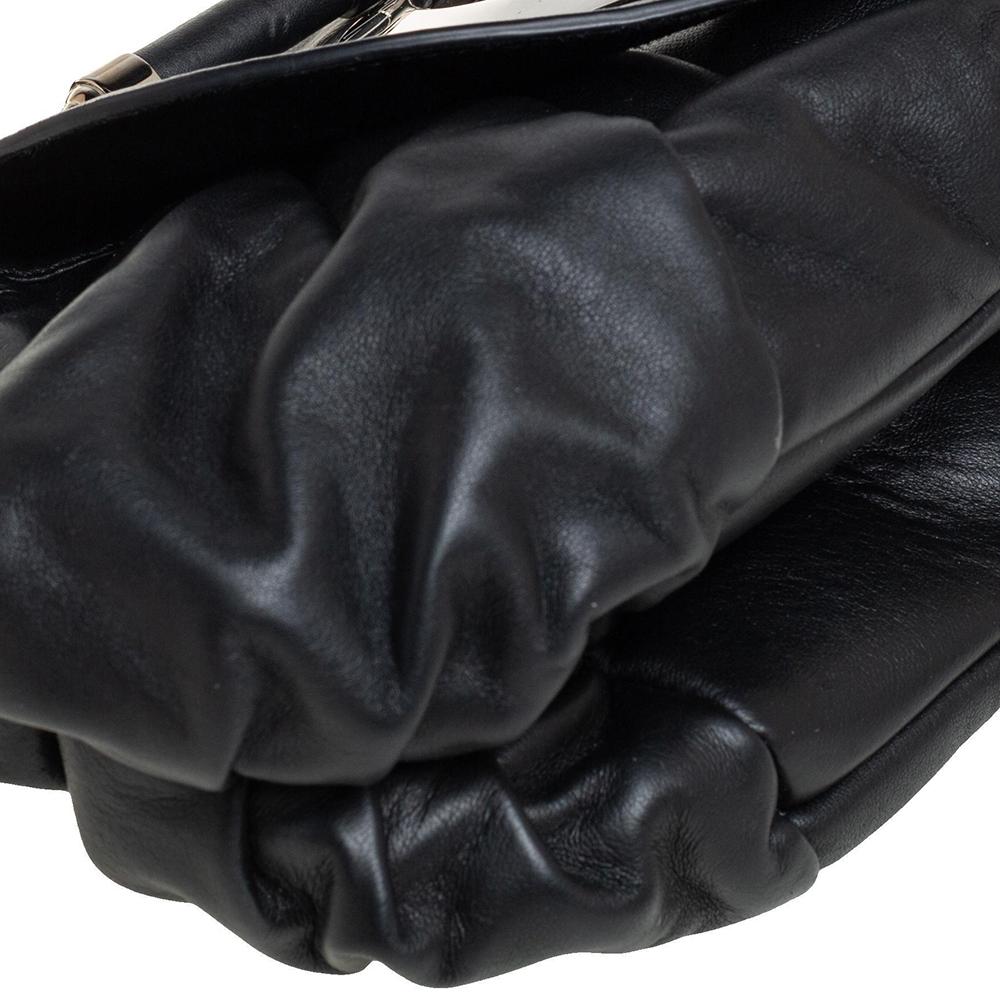 Dior Black Leather Jazz Club Shoulder Bag 2