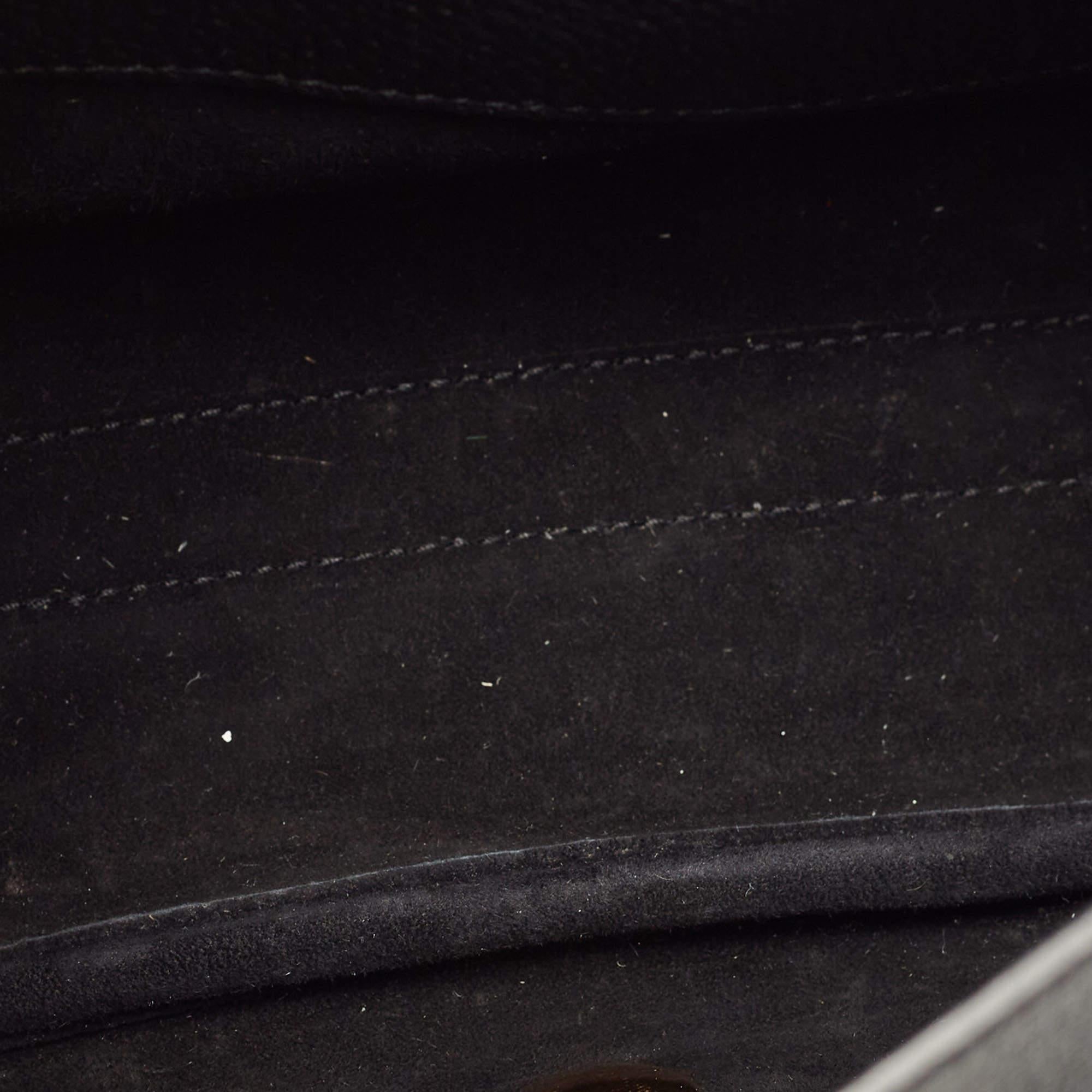 Dior Black Leather Large Bobby Shoulder Bag 10