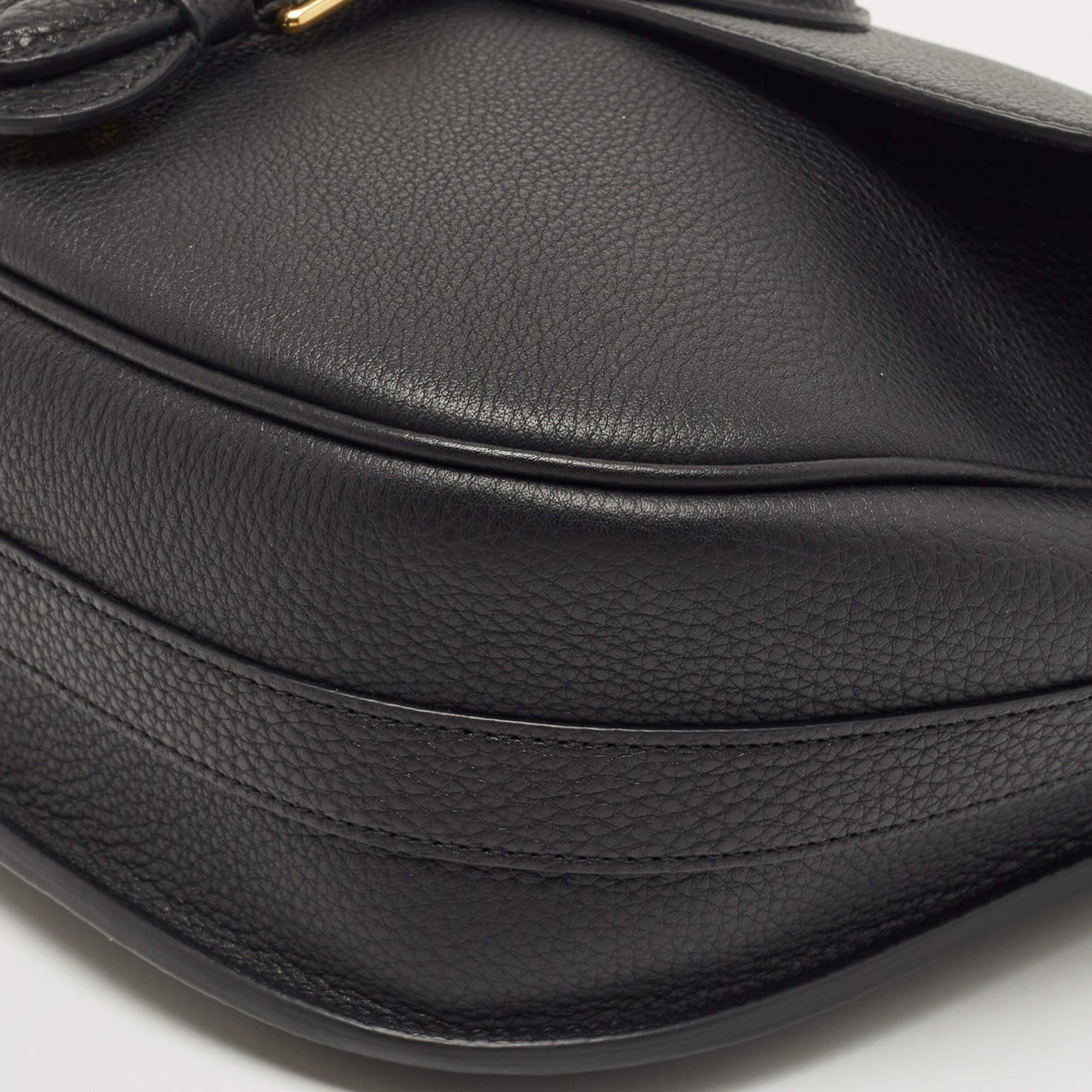 Dior Black Leather Large Bobby Shoulder Bag 3
