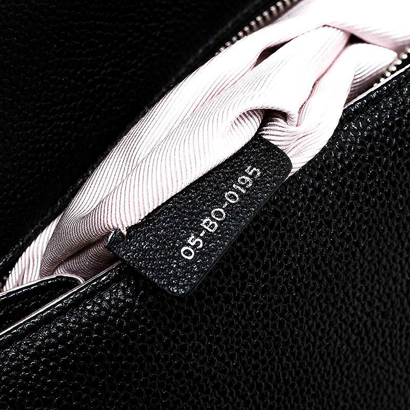 Dior Black Leather Large Diorama Flap Shoulder Bag 2
