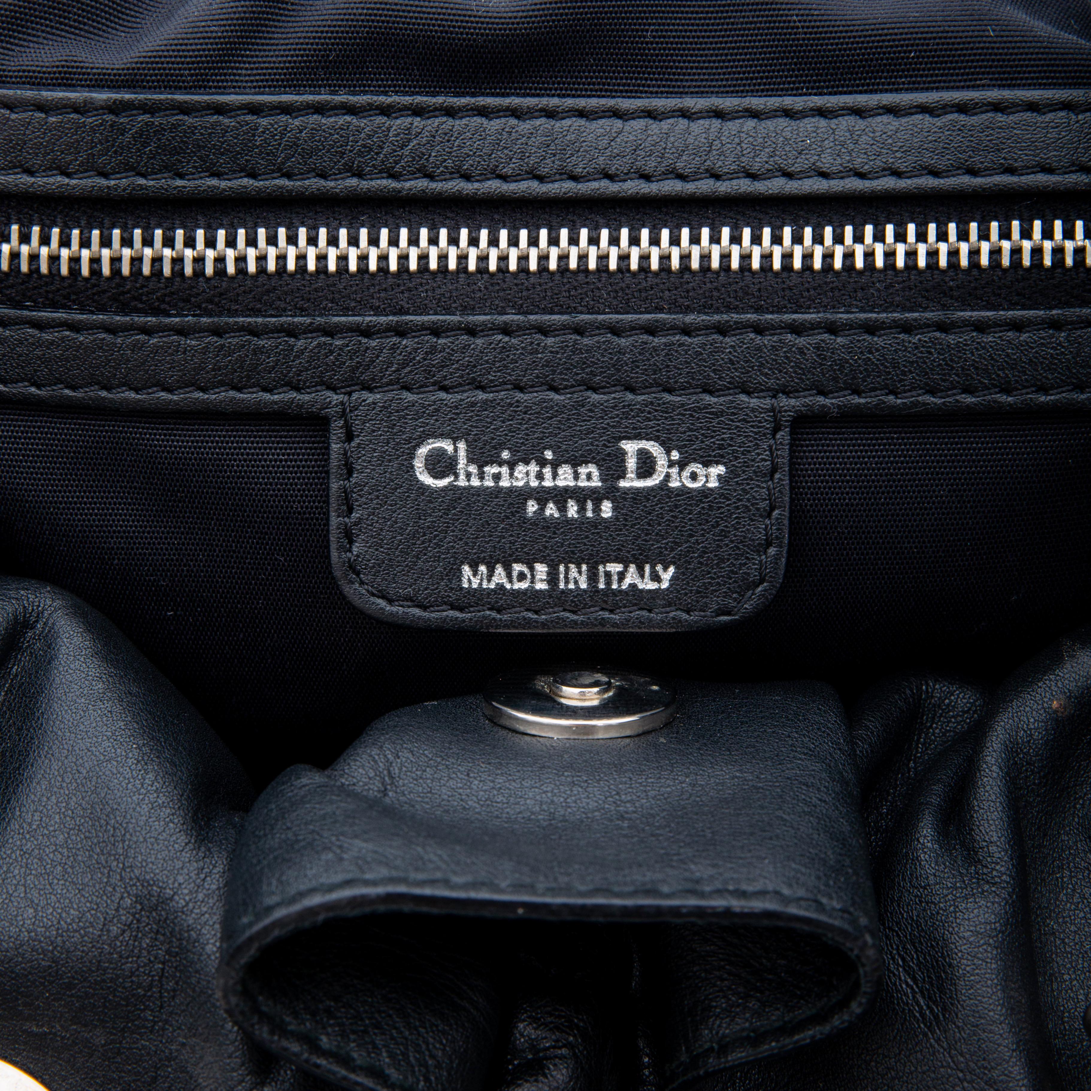 Dior Black Leather Le Trente Hobo Bag (2009) 1
