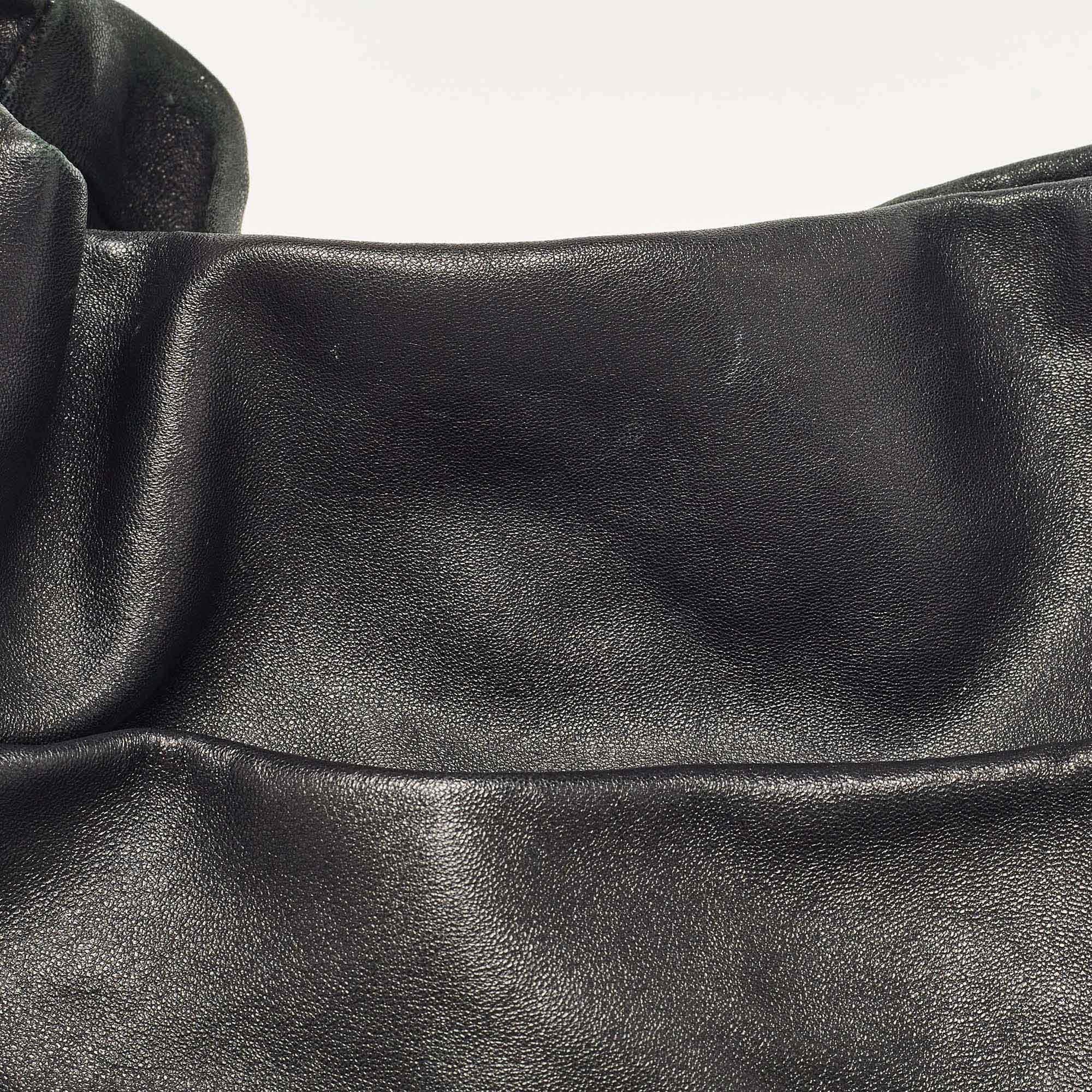 Dior Black Leather Libertine Hobo 1