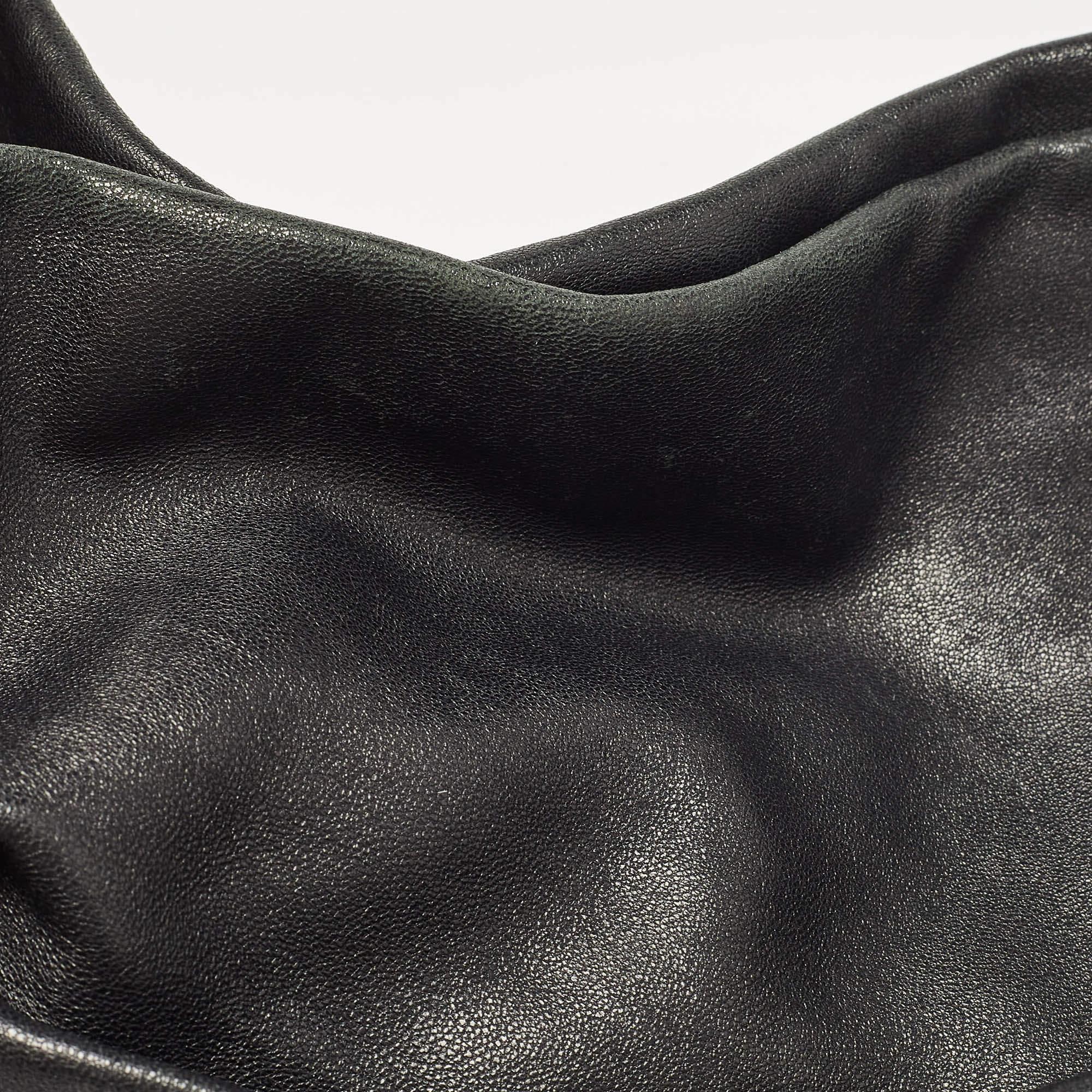Dior Black Leather Libertine Hobo 2