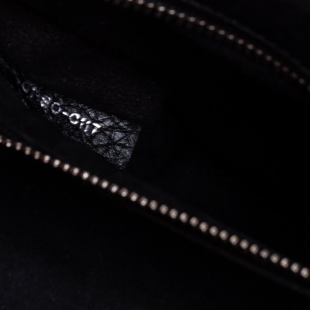 Dior Black Leather Medium Diorama Flap Shoulder Bag 10