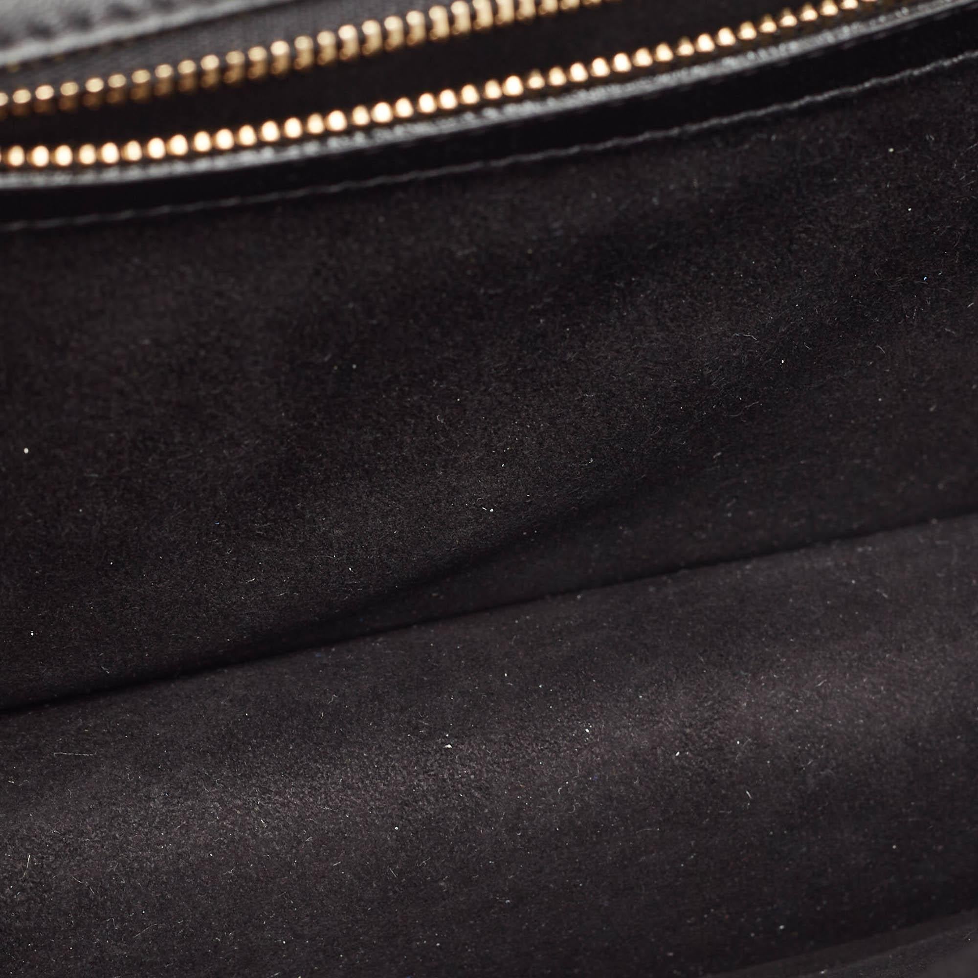 Dior Black Leather Medium Diorama Flap Shoulder Bag 4