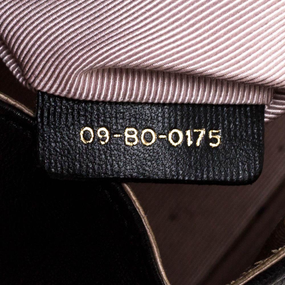 Dior Black Leather Medium Diorama Flap Shoulder Bag 4