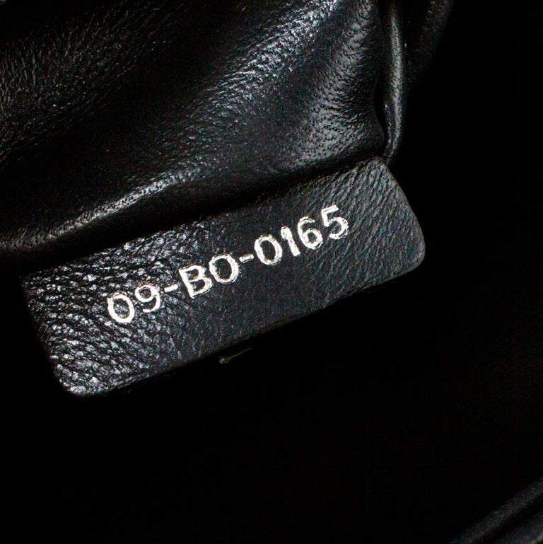 Dior Black Leather Medium Diorama Shoulder Bag For Sale at 1stDibs